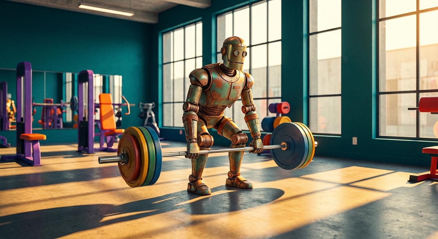 AI-powered gym membership dashboard showing member engagement scores and retention metrics