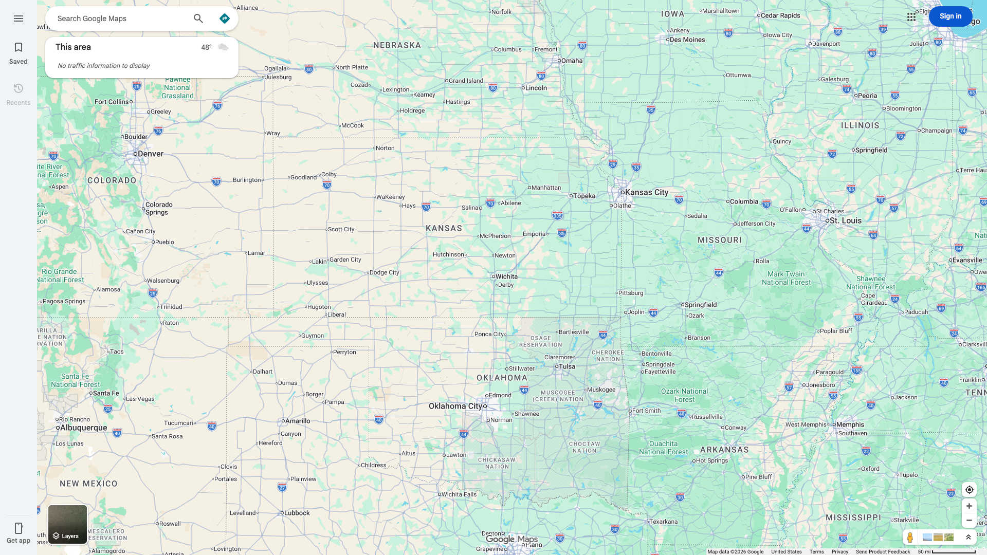 Google Maps interface used for B2B lead generation and business scraping