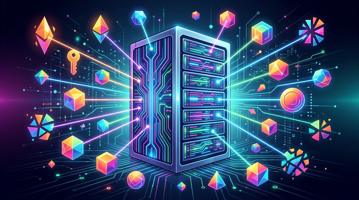 Illustration of configuring environment variables for self-hosting n8n.