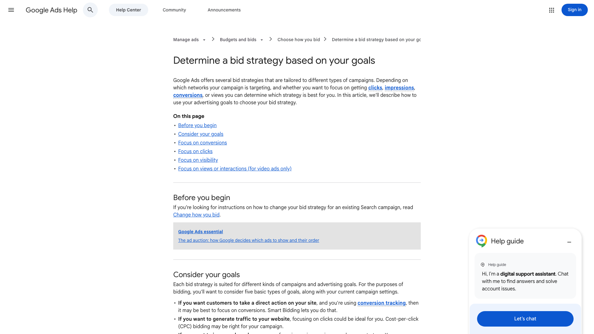 Google Ads automated bid strategies overview for budget optimization