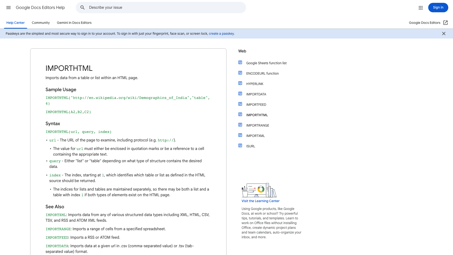 Google Sheets custom functions documentation for implementing formulas