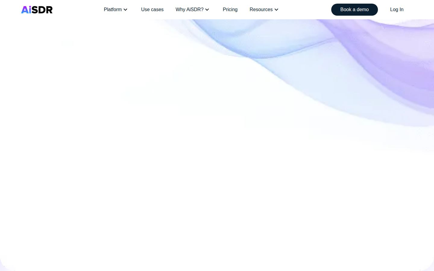 AiSDR multi-channel platform overview
